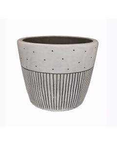 QY Cement Pot White