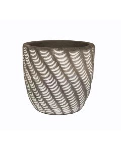 QY Cement Pot Grey