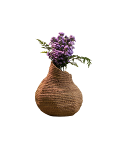 LO Seagrass Woonen Vase Deco Natural