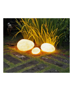 LO Resin Stone Lamp Natural Small