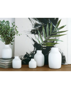 LO Terracotta Bijela Vase White XL