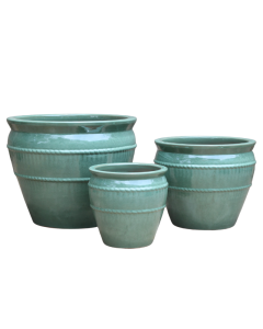 TH Heart Pot Jade Large