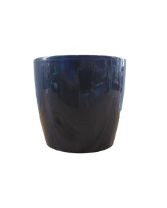 ID Plastic Pot Round - Black