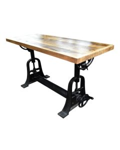 Cast Iron Leg Adjustable Table