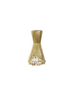 Jute Pendant Lamp Matt Gold - 40 cm