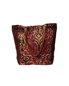 Jute with Leather Trims