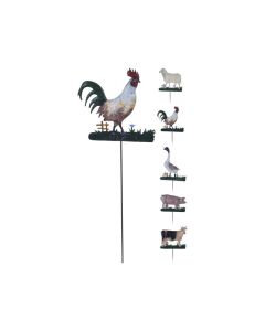 KI Animal Garden Pick Metal Assorted