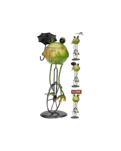 KI Metal Frog Assorted - 36.5cm
