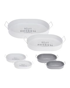 KI Metal Serving Try with Handle Small