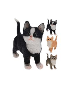KI Polystone Standing Cat Assorted