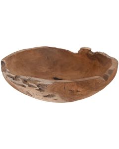 KI Teak Root Bowl