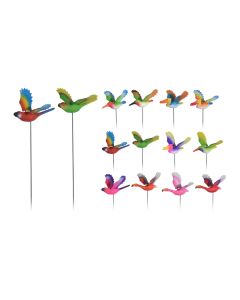 KI Bird Tropical on Stick Decor