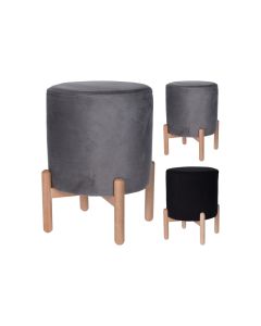 KI Seating Stool Round - 2 Assorted