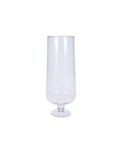 KI Vase on Foot Glass H50cm