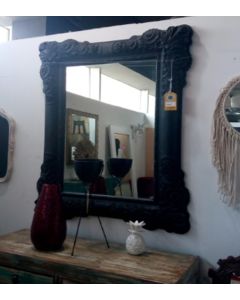 KIM The September Mirror - Black Wall Mirror
