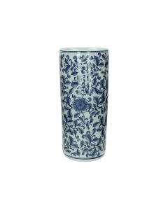 KR Vase Porcelain Blue / White