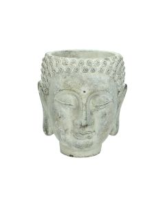 KR Buddha Planter Cement Grey Home Decor