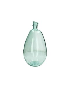 KR Vase Recycled Glass Clear