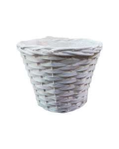 Cache Round Basket White