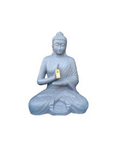 Buddha Mediated Grey - 100cm H