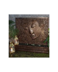 Buddha Water Fountain Bronze (Rectangular)
