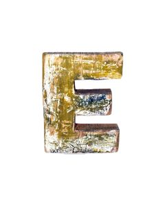 Wooden Alphabet-E