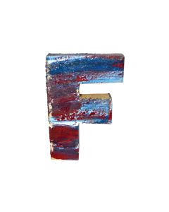 Wooden Alphabet-F