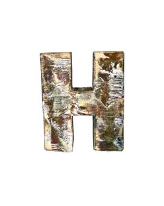 Wooden Alphabet-H