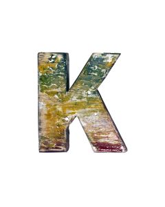 Wooden Alphabet-K