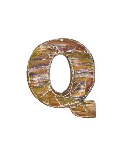Wooden Alphabet-Q