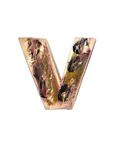 Wooden Alphabet-V