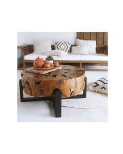 LO Alabama Round Coffee Table Natural 134455