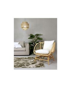 LO Keene Arm Chair With Cushion Rattan