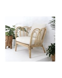 LO Tania Chair With Cushion Natural 32874