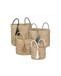 ED Lorenz Round Basket Brown XS