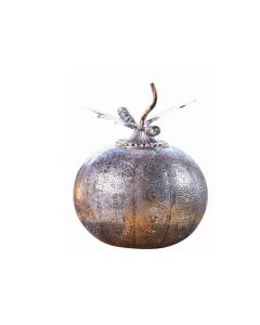 LF Battery Pumpkin Ball Antique Silver