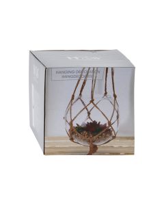 Macrane Hanger with Artificial plant