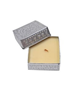 Offering Tin Candle Box - Medium - Natural Wax