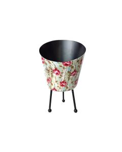Decorative Metal Planter with Stand Medium