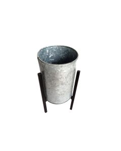 Metal Planter with Stand Small