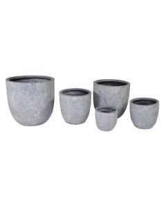 MG Arizona Egg Pot Washed Grey - XS
