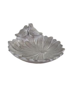 MG Deka Flower Birdbath Grey 120969