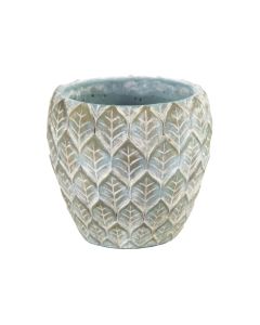 MG Delilah Cone Pot Verdigris 122048