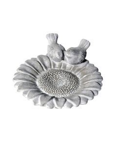 MG Sunflower Birdbath Grey 107882