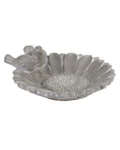 MG Sunflower Birdbath Grey 122023
