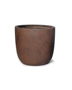 MG Texas Egg Pot Rust Fiber Small
