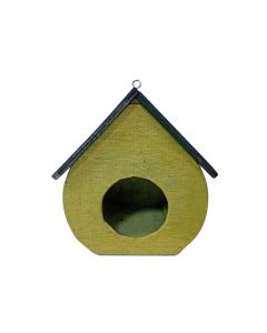 Green Wooden Mini Bird House