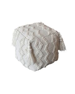 RR Narden Pouf - Ivory