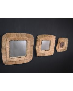 RI Natural Grass Mirror Large
