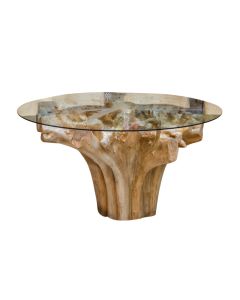 Glasstop Driftwood Root Table